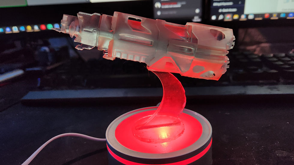Thumbnail: Pillar of Autumn - Holo Statue