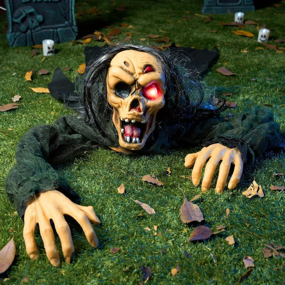 Zombie Groundbreaker Halloween Outdoor Decoration Outside Halloween Graveyard De