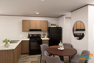 TRU Magnolia single wide manufactured home 3 bedroom 2 bathroom floor plan