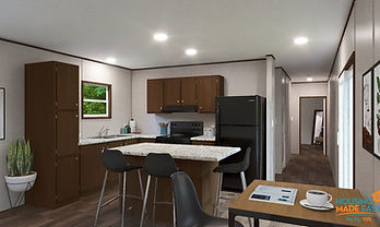 TRU Aspen single-wide manufactured home 3 bedroom 2 bathroom with flex room optional 4th bedroom
