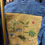 Thumbnail: Large Velvet Deep Teal Floral
