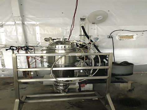 Sutton Weed Farm _ extration process