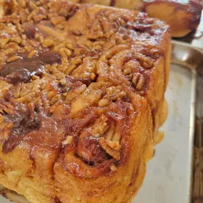Dairy Free Caramel for Cinnamon Rolls