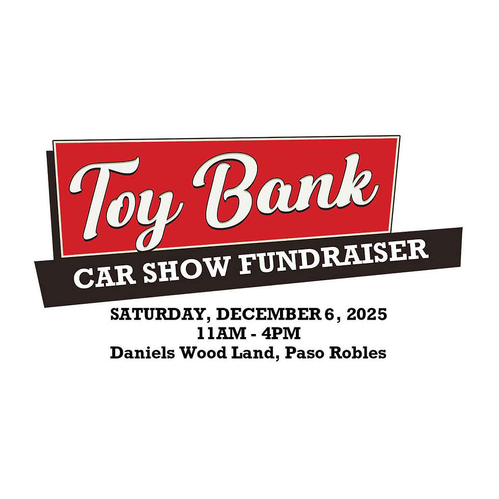 Car Show Registration - Toy Bank Car Show 2025