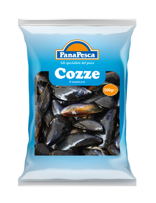 Miniatura: Cozze Con Guscio Surgelate Panapesca 1kg