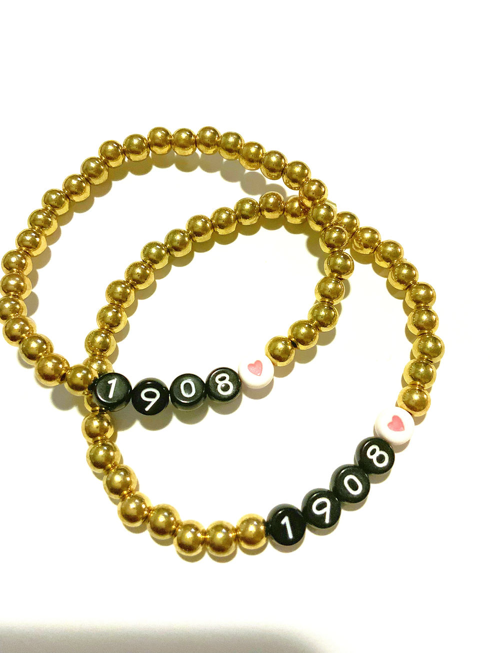 1908 Beaded Bracelet Stack