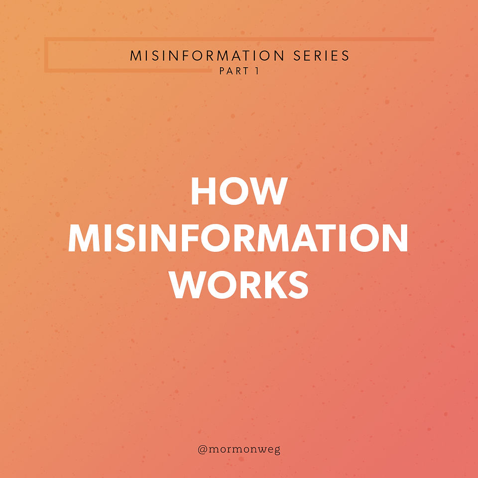 How Misinformation Works