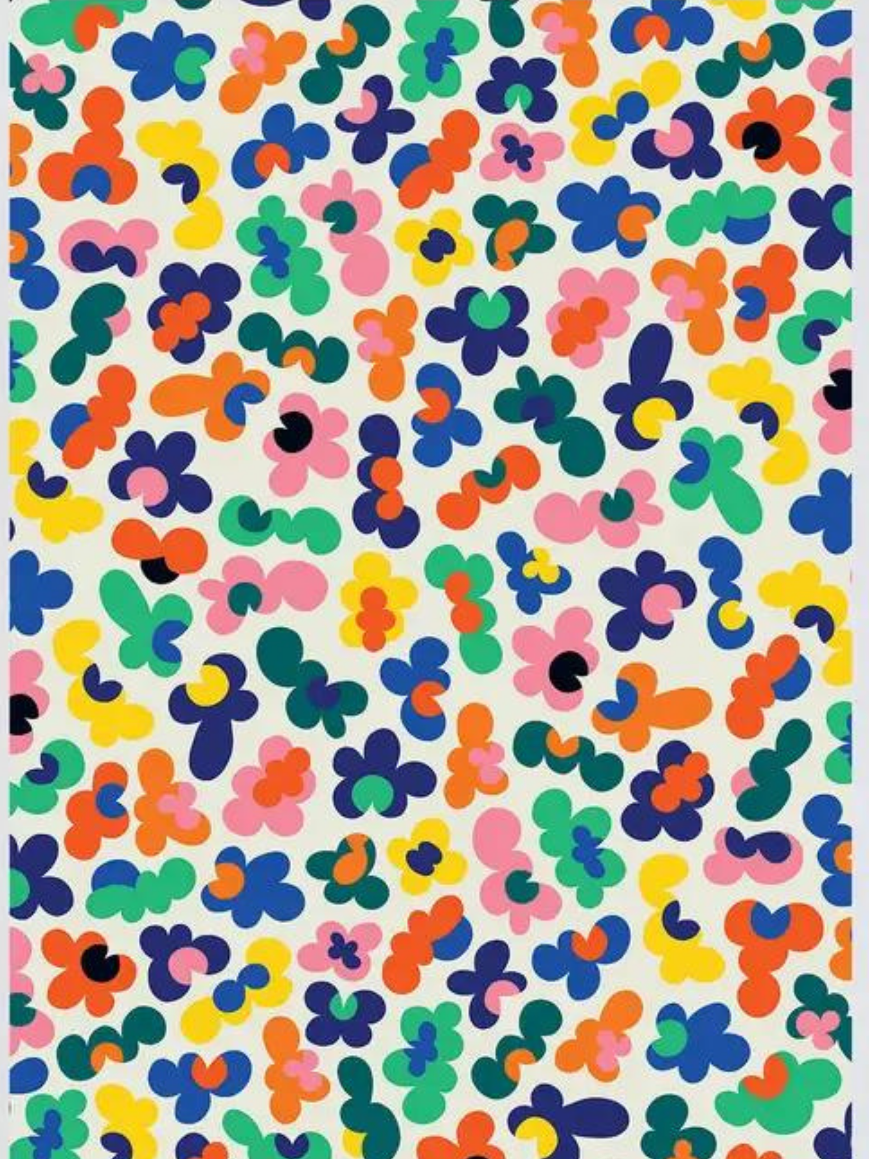 Flower Burst Flat Wrap