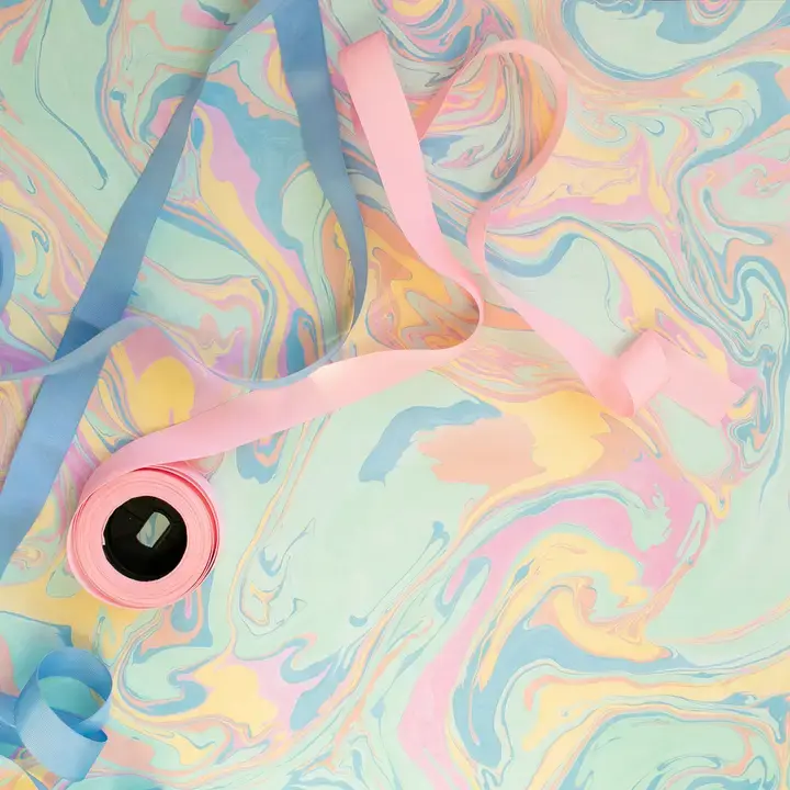 Pastel Punch Flat Wrap