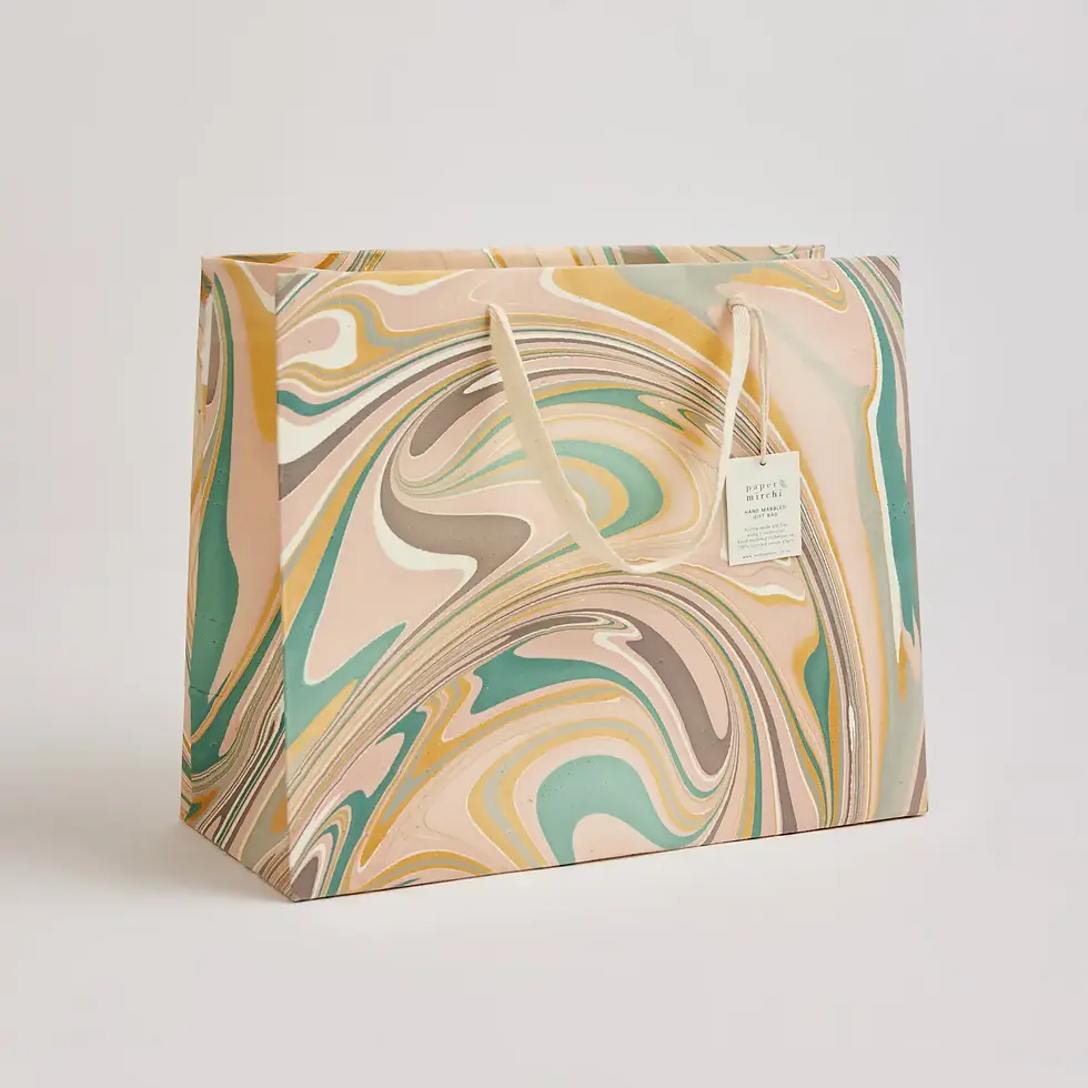 Thumbnail: Marbled Gift Bags-Large