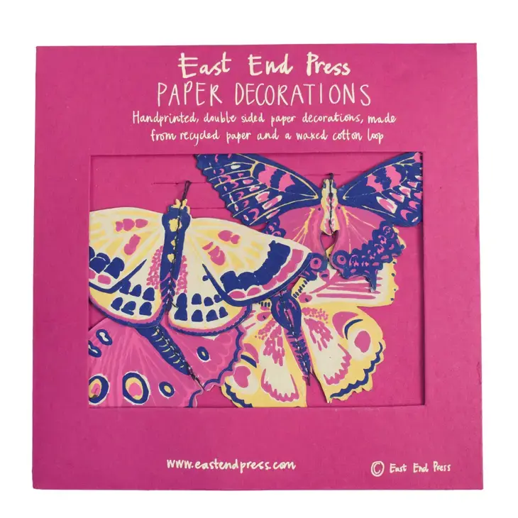 Butterfly Paper Decorations