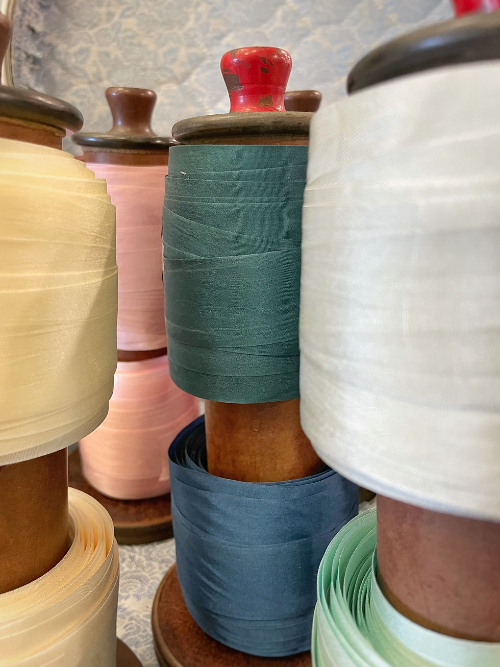 Hand-dyed Silk Ribbon
