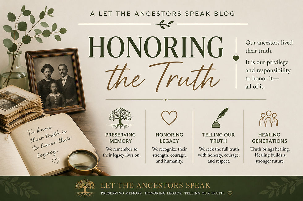 Beyond the Story We Know:  
Approach Family Secrets With Grace