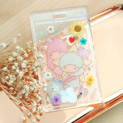 Pressed Flower Card Holder