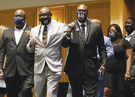 Floyd’s Family Takes Seat at Trial