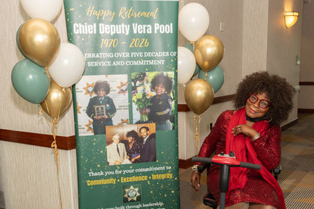 Honoring the Remarkable Career of Corrections Chief Deputy Vera Pool