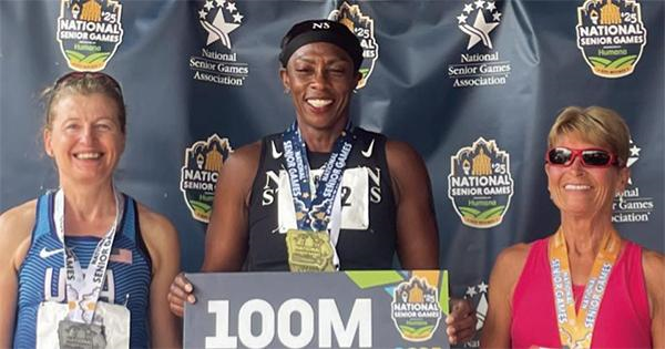 Johnnie Reid, a 62-year-old African American athlete who works at the State Attorney’s office in Naples, Florida.