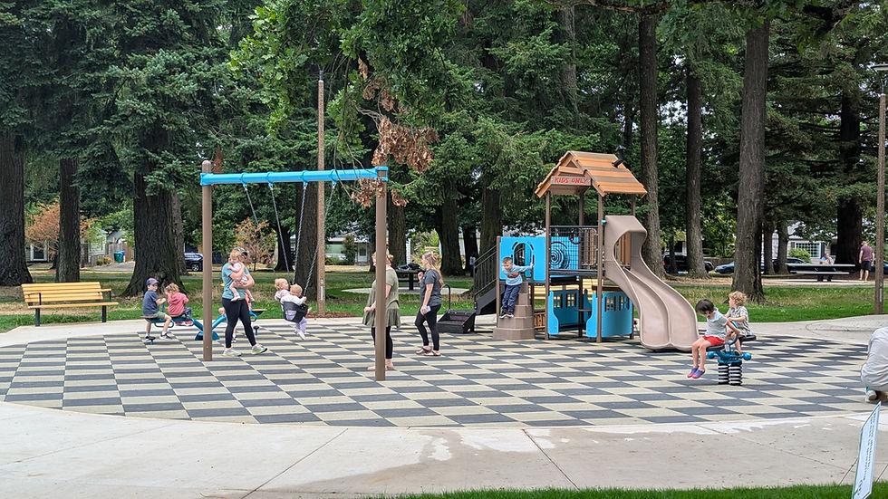 Berrydale Park AFTER 2025 improvements (Photo Courtesy of Portland Parks & Recreation)