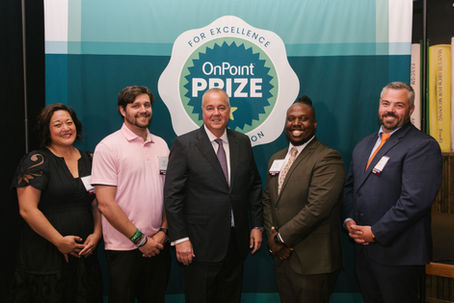OnPoint Prize for Excellence in Education Back Again
