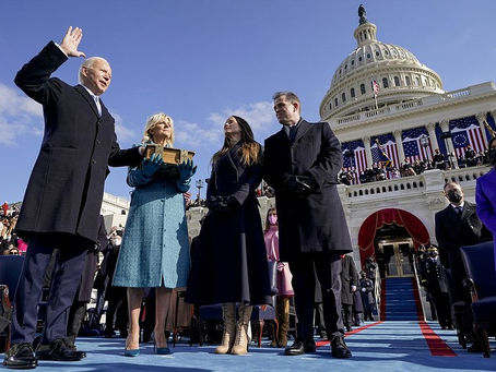 Biden Takes Oath of Office