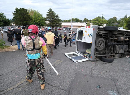 Right Wing Rally Confronted