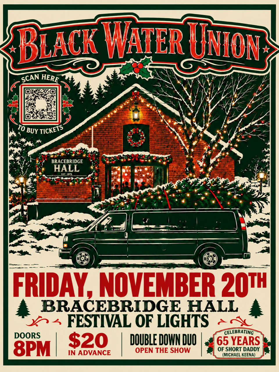 BLACK WATER UNION - Live @Bracebridge Hall
