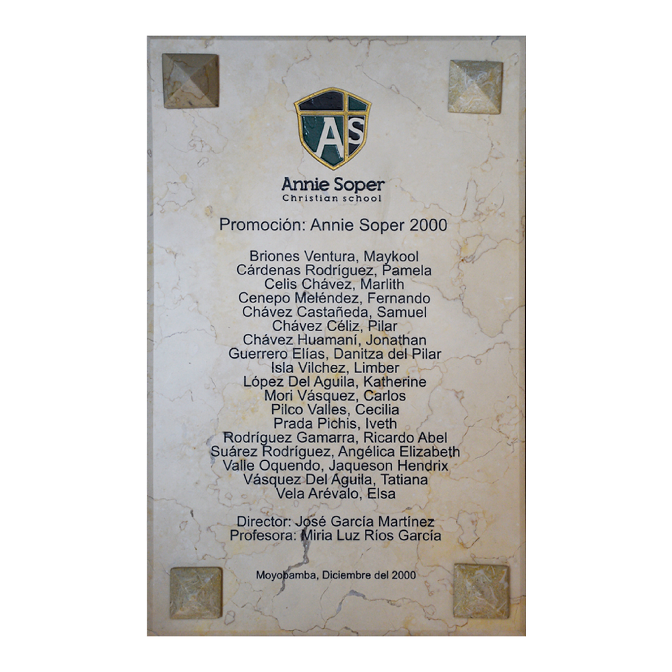 PLACA DE MÁRMOL CREMA
