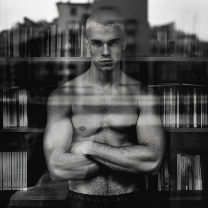 Digital art series 'New York City Boys' by men’s portrait and digital and AI  artist ADDD Photography