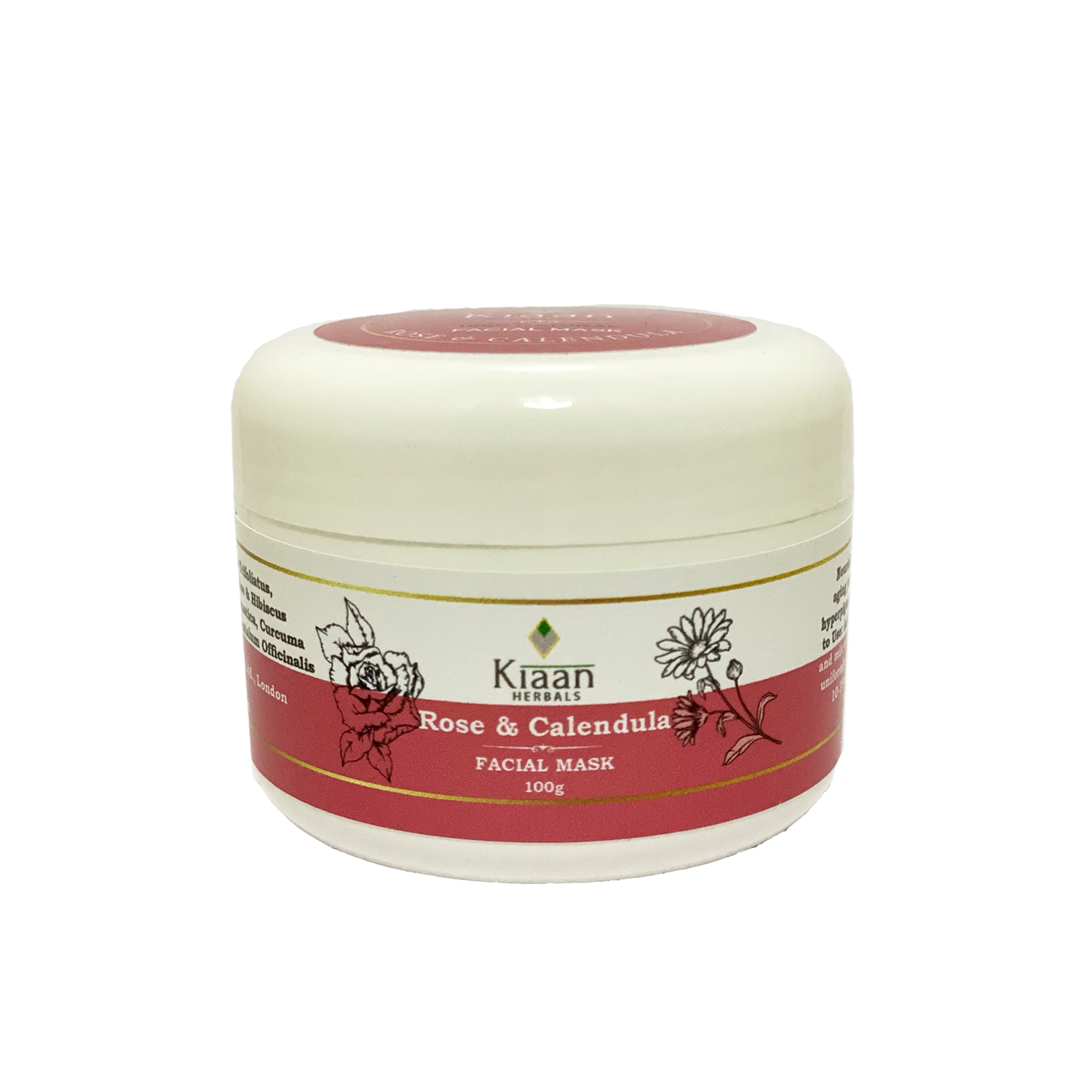 Rose & Calendula Facial Mask (100g)