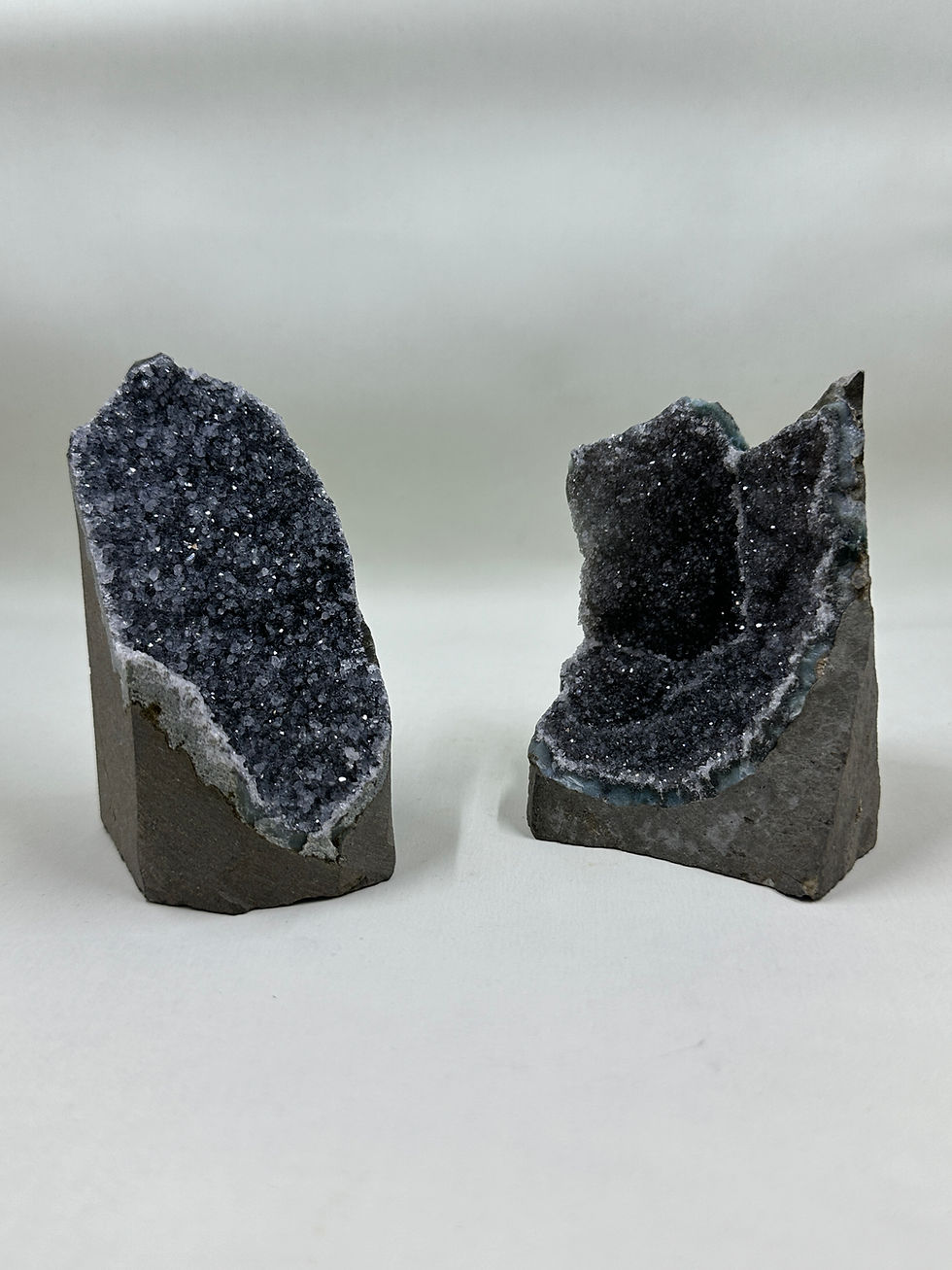 Black Amethyst Cutbase - Small