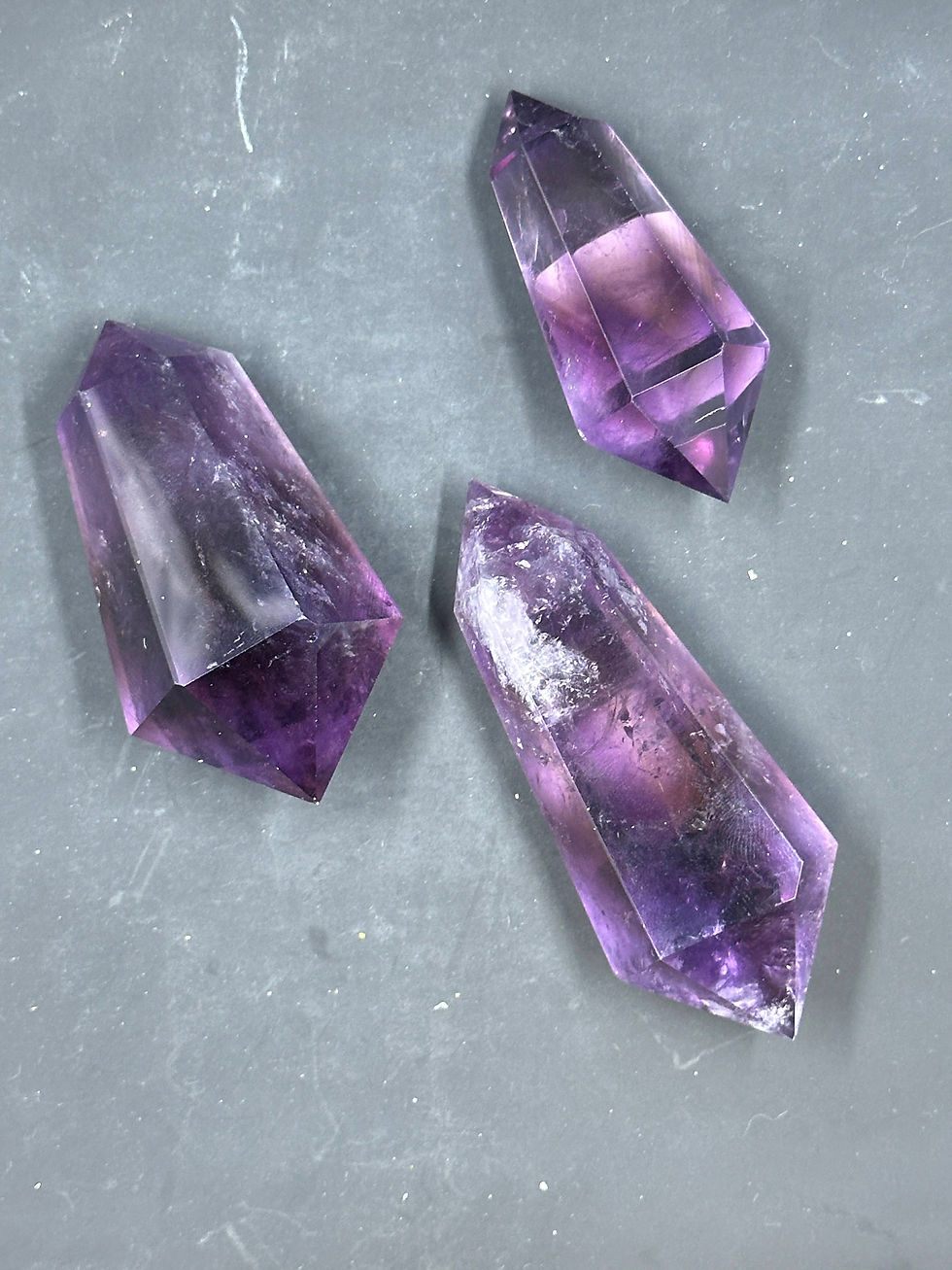 Amethyst Double Terminated Points - Large