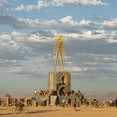 Black Rock Desert becomes Black Rock City
