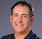 Smiling man with dark hair