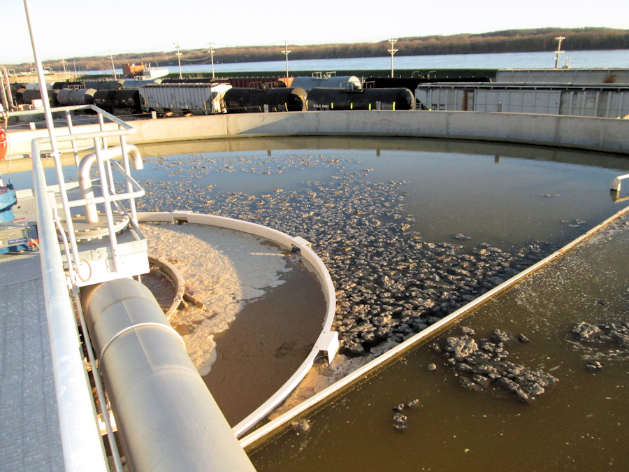 Wastewater Treatment Chicago The Wastewater Blog Secondary Clarifier