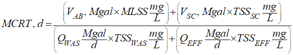 MCRT (Constants Removed)