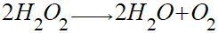 Decomposition of Hydrogen Peroxide
