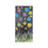 Thumbnail: AcrylicPour - Colorful blooms on black base - 20x10in (50.8x25.4cm)