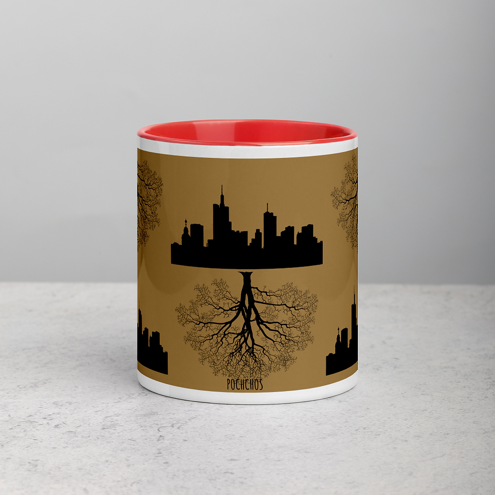 Thumbnail: DigiArt - City-Escape - Mug with Color Inside