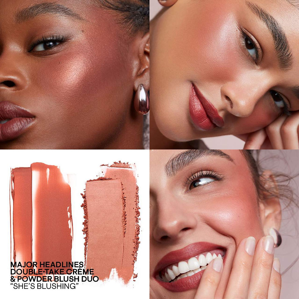 Miniatura: Patrick Ta Double-Take Crème & Powder Blush Duo - She's Blushing - dusty rose