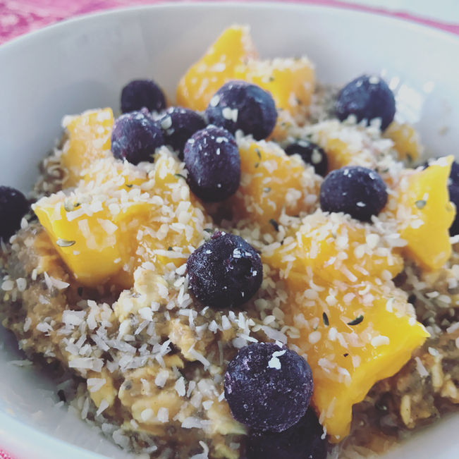 Papaya Power Oats