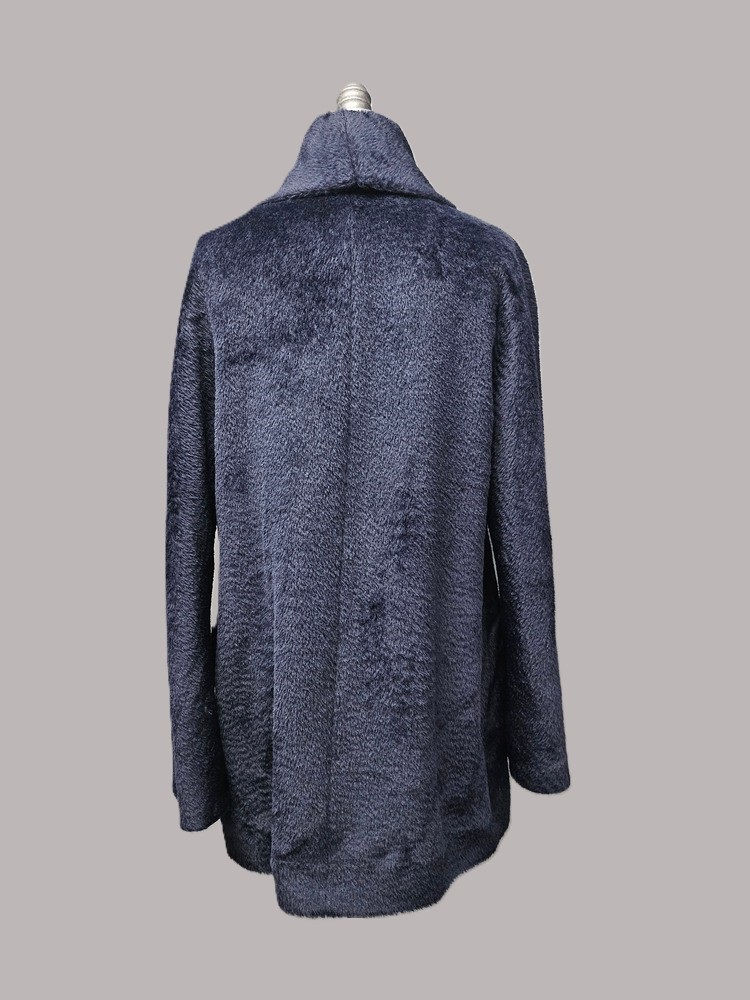 Thumbnail: Cinzia Rocca Alpaca-Wool Oversized Mid-Length Coat
