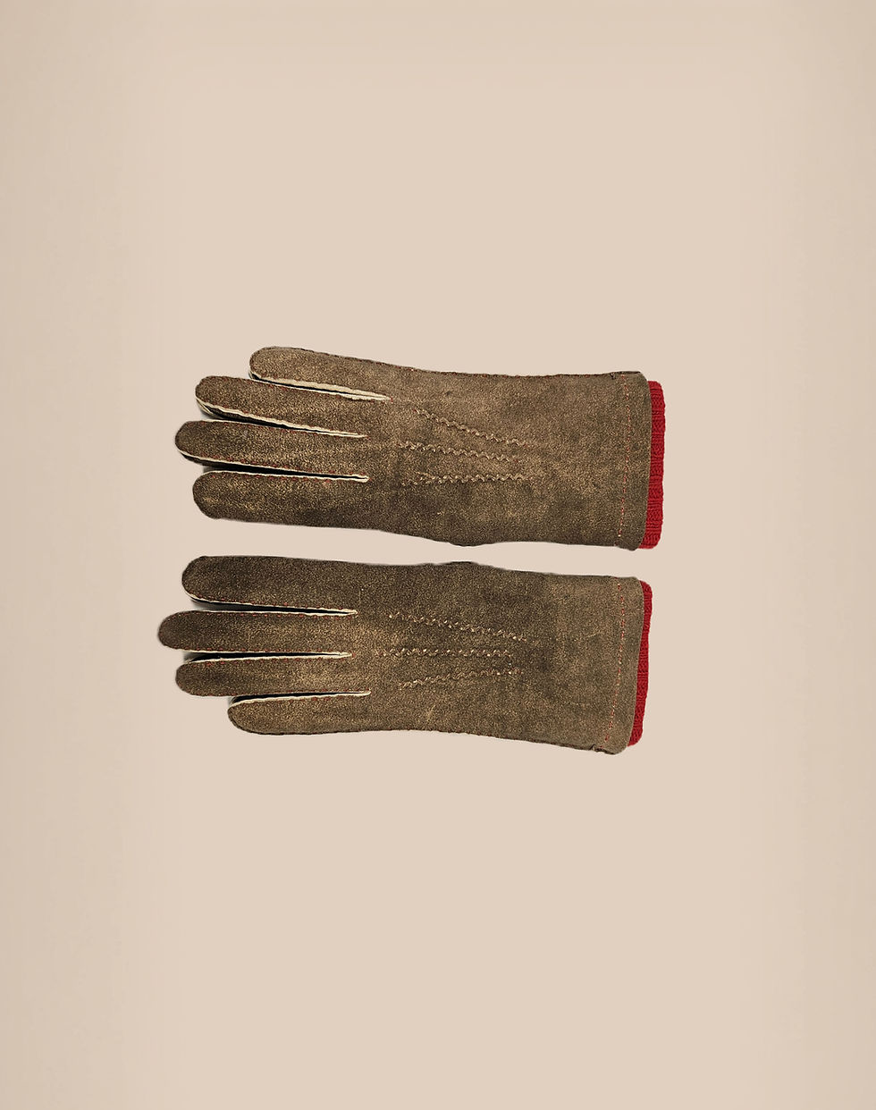 Handschuhe Tan Leather Gloves