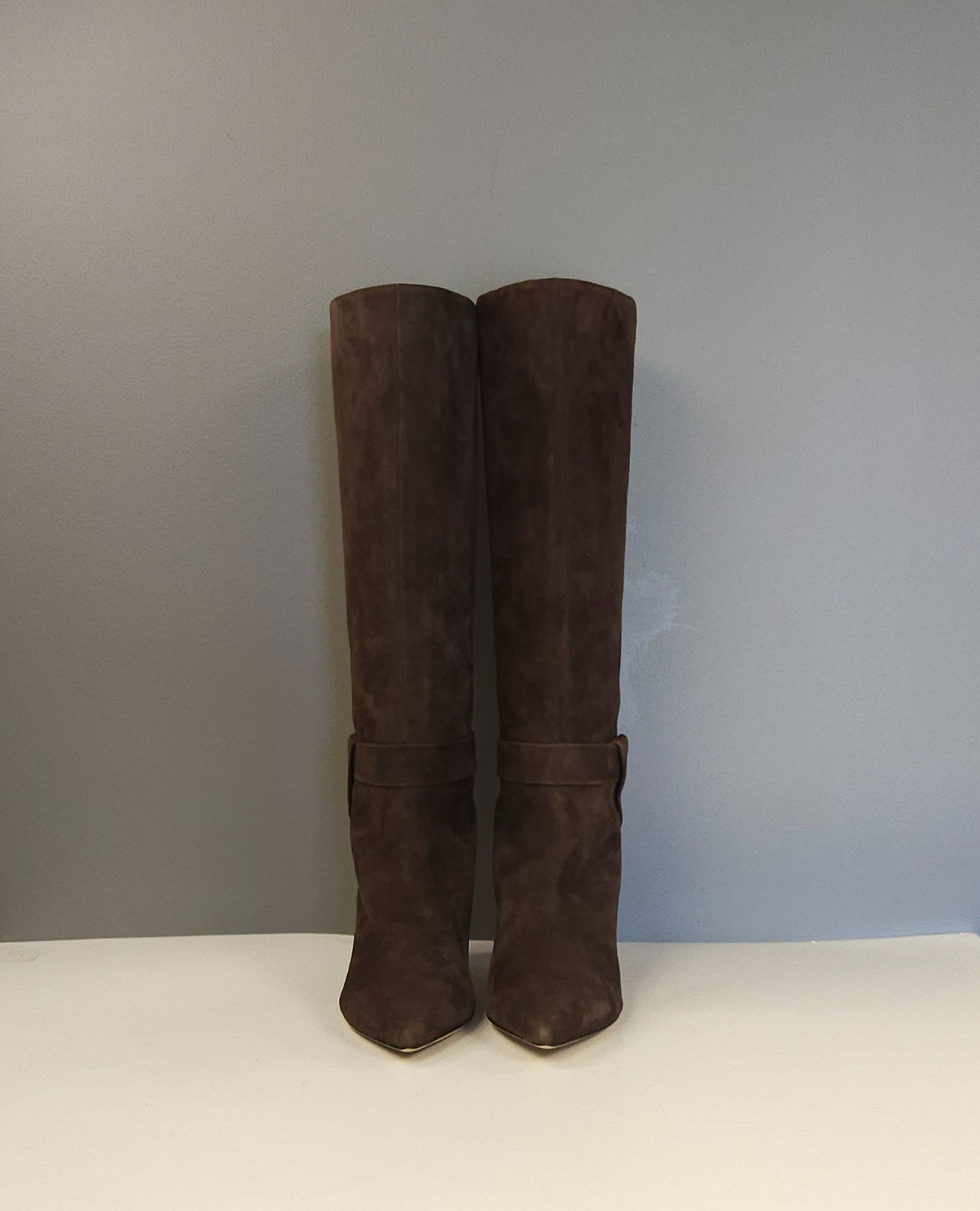 Banana Republic Torri Tall Brown Suede Leather Boots