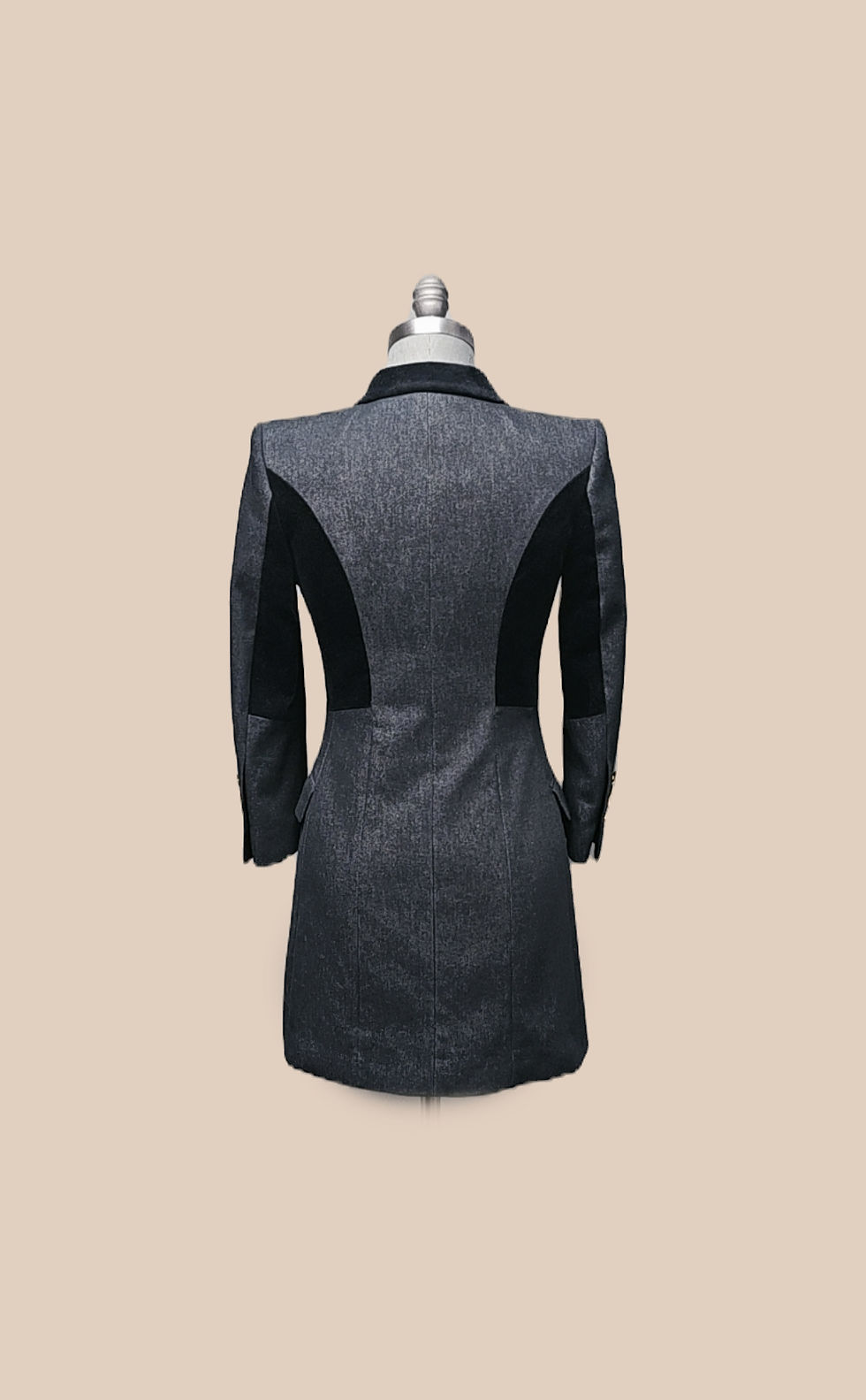 Thumbnail: Landscape Double Breasted Denim Jacket