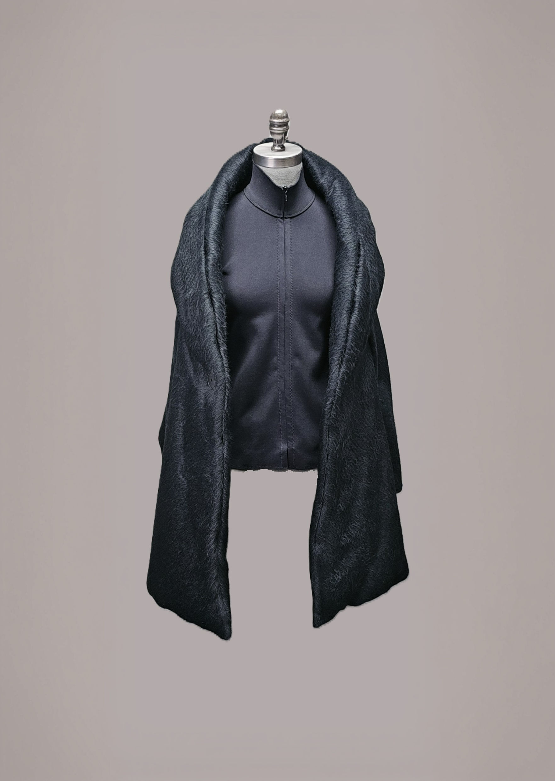 Marie Saint Pierre Two-Layered Zip Up Coat