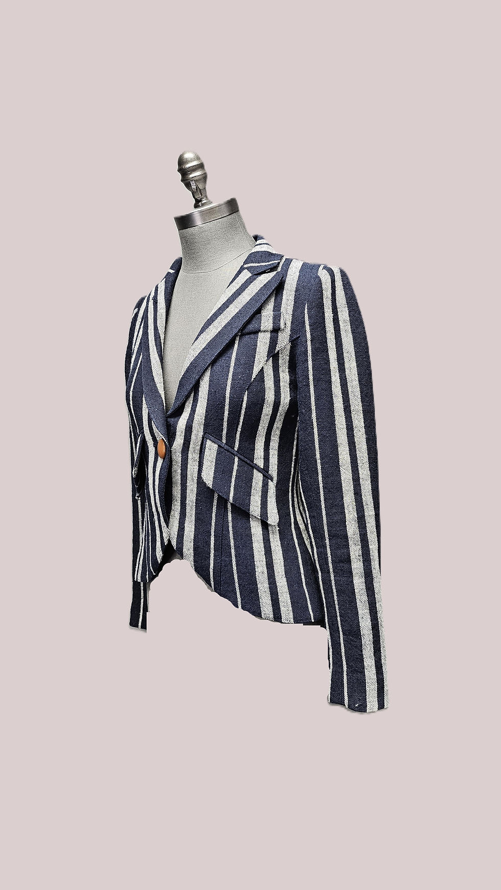 Thumbnail: Smythe Striped Linen Blazer