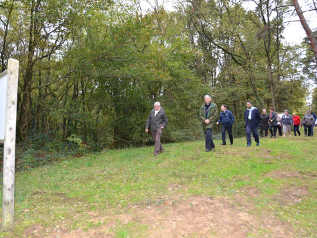Monseigneur Pascal Roland a fait étape au site des Charmes