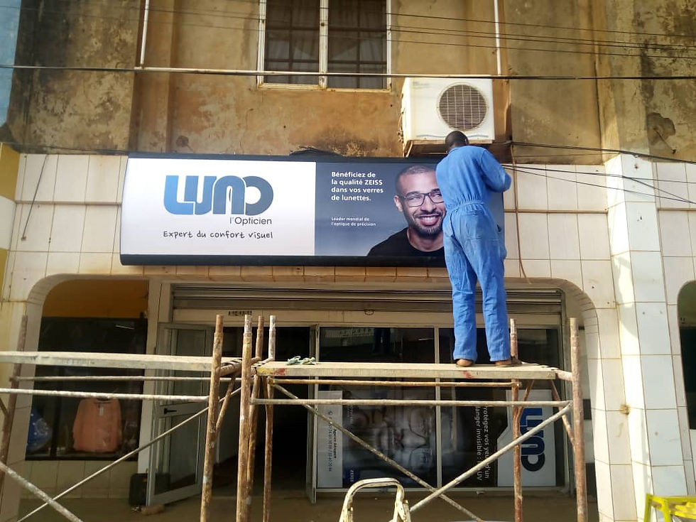 Installing Signage