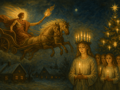 Festivals of Light in European Culture: From Sol Invictus to Saint Lucy’s Day and Christmas