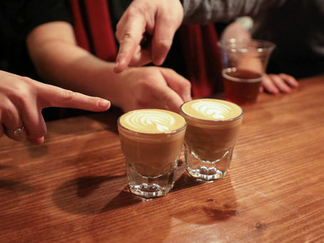 Latte art event sparks competition, connection at Pinewood Coffee Bar